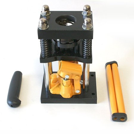 INTERSTATE PNEUMATICS Manual Benchtop Crimper for 1/4 Inch to 5/16 Inch Rubber & PVC Hose H10-4
